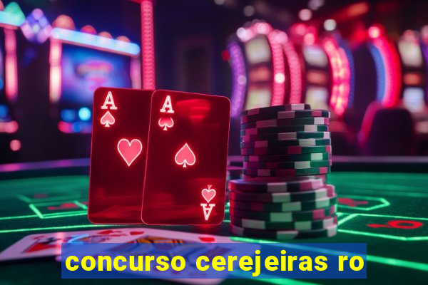 concurso cerejeiras ro